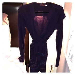 Parisian wrap sweater